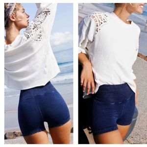 FP Movement Good Karma Running Shorts - Vintage Navy - XS/S
